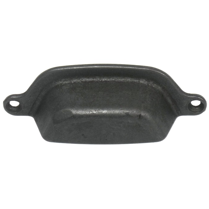 Laurey Riverstone 3-in (76mm) Center to Center Oil Rubbed Bronze Rectangular Cup Drawer Pull