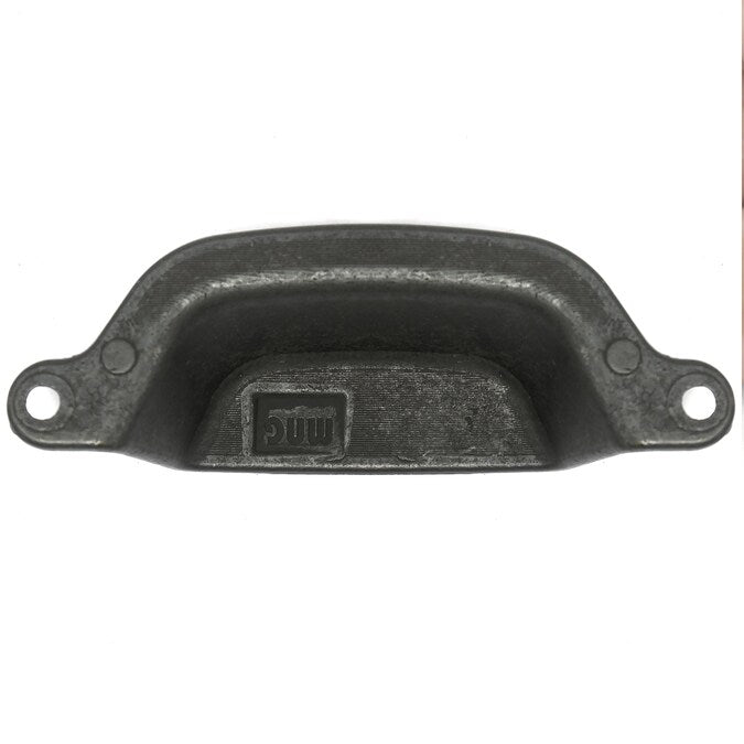 Laurey Riverstone 3-in (76mm) Center to Center Oil Rubbed Bronze Rectangular Cup Drawer Pull