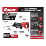 1 in. SDS Plus Type Variable Speed Pro Rotary Hammer Kit