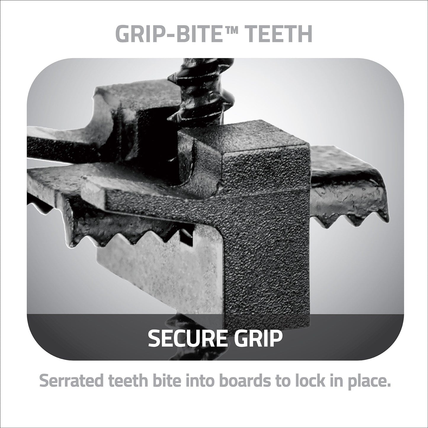 GRIP-RITE NINJA Ninja 1.625-in Black Hidden Deck Fastener 50-sq ft (90-Pack)
