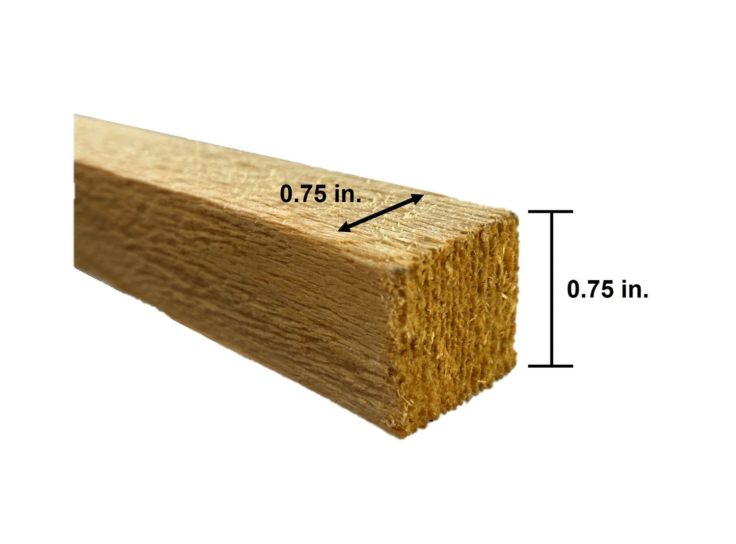 3/4-in x 1-in x 8-ft Redwood Flat-top Fence Picket