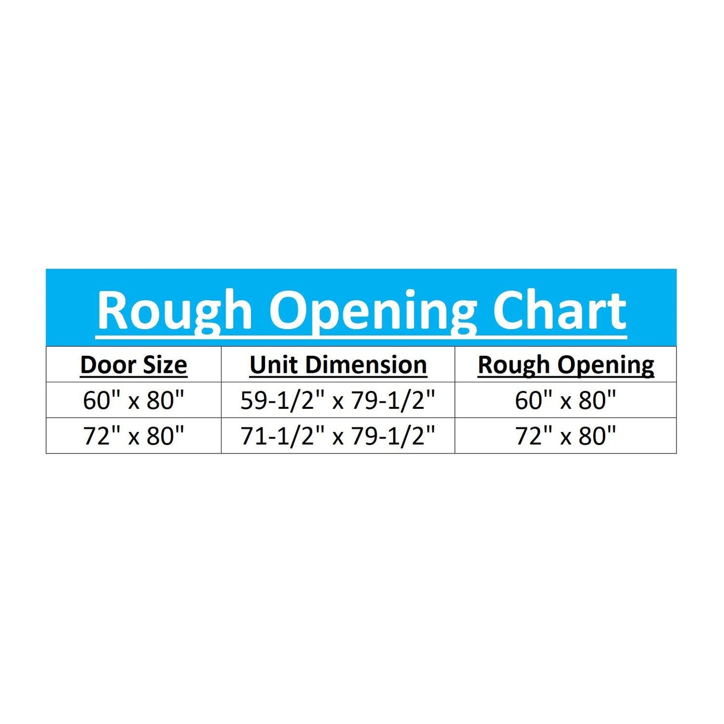 JELD-WEN 96-in x 80-in Vinyl Sliding, Left-hand sliding – dimension diagram