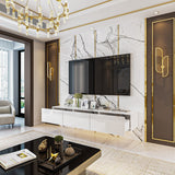 FUFU&GAGA Modern/Contemporary White Tv Cabinet (Accommodates TVs up to 65-in)