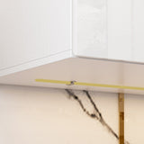 FUFU&GAGA Modern/Contemporary White Tv Cabinet (Accommodates TVs up to 65-in)