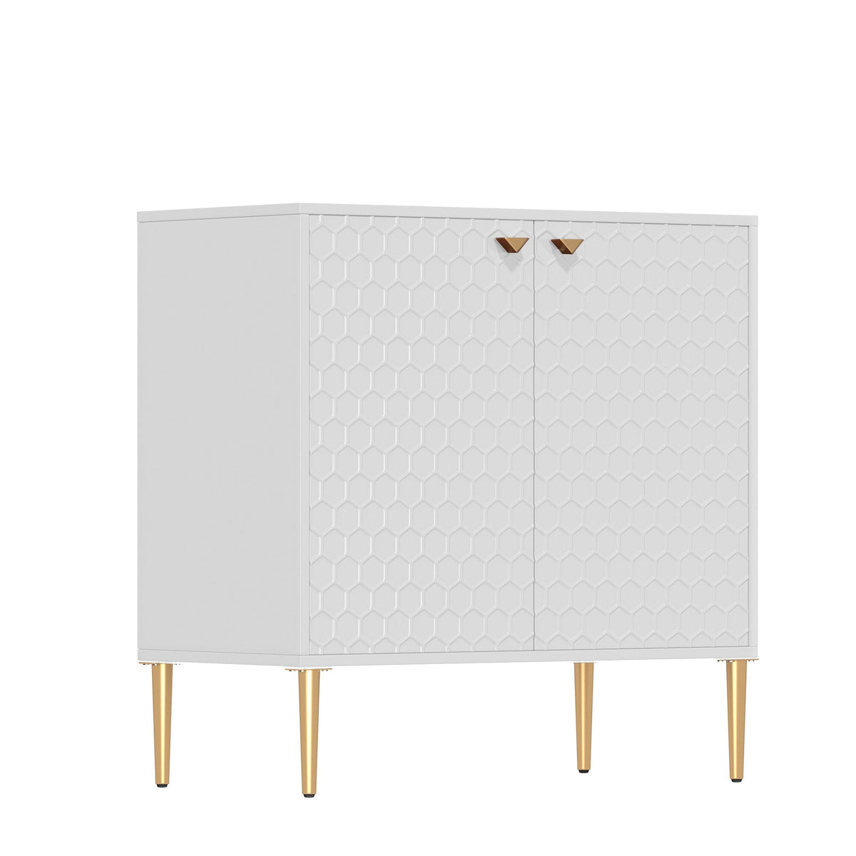 Clihome 15.75-in W x 32-in H Mdf White Freestanding Utility Storage Cabinet