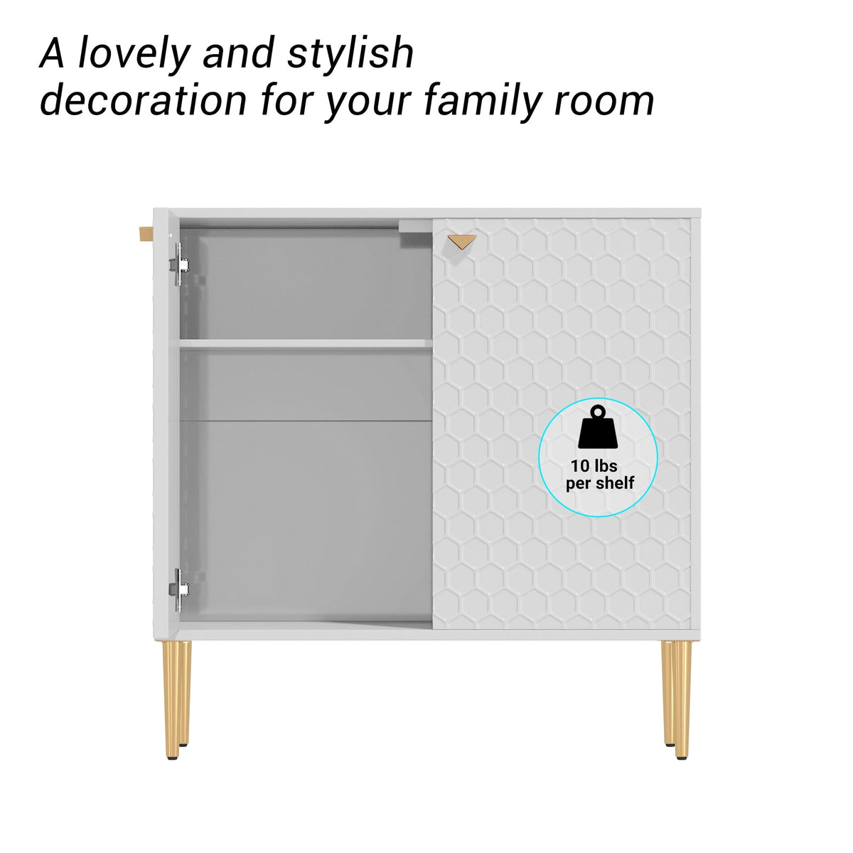 Clihome 15.75-in W x 32-in H Mdf White Freestanding Utility Storage Cabinet