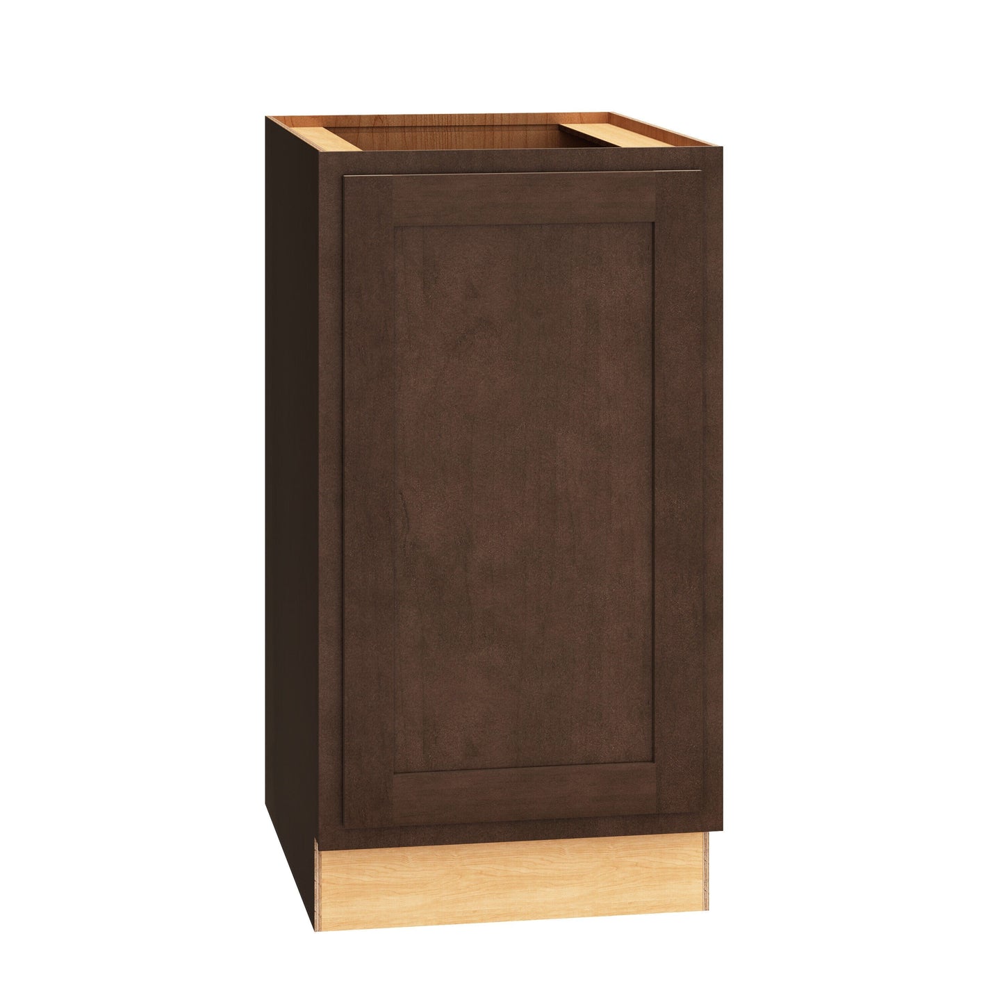 Diamond Express Jamestown 18-in W x 34.5-in H x 24-in D Thatch Partial Overlay Base Fully Assembled Plywood Cabinet (Recessed Panel Shaker Door Style)