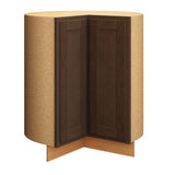 Diamond Express Jamestown 36-in W x 34.5-in H x 24-in D Thatch Partial Overlay Lazy Susan Corner Base Fully Assembled Plywood Cabinet (Recessed Panel Shaker Style)