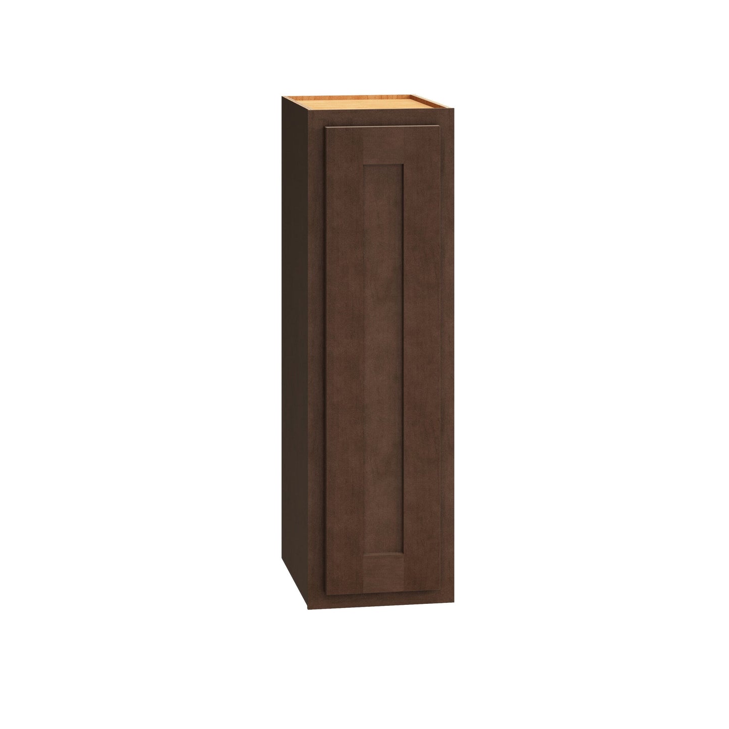Diamond Express Jamestown 9-in W x 30-in H x 12-in D Thatch Partial Overlay Wall Fully Assembled Plywood Cabinet (Recessed Panel Shaker Door Style)