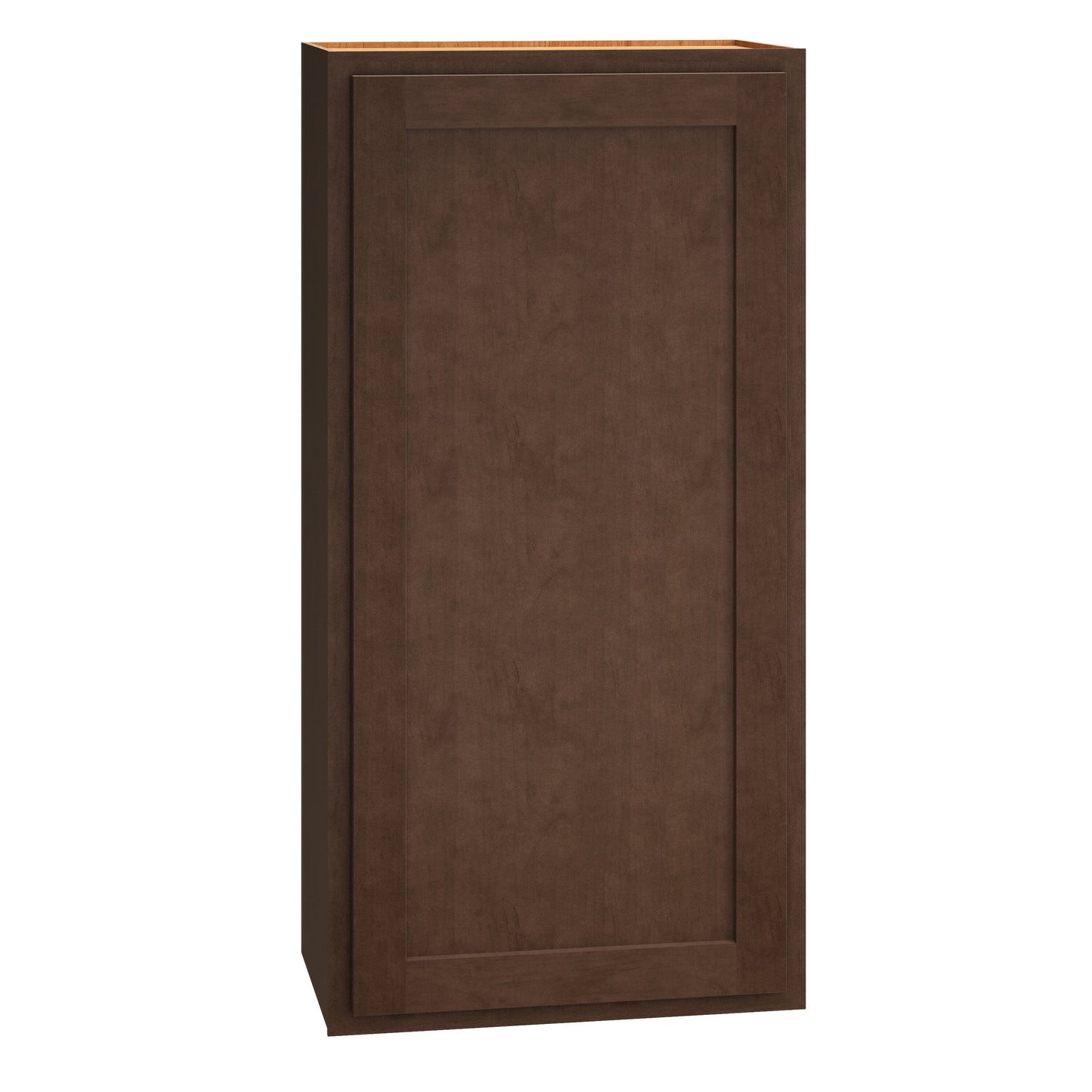 Diamond Express Jamestown 21-in W x 42-in H x 12-in D Thatch Partial Overlay Wall Fully Assembled Plywood Cabinet (Recessed Panel Shaker Door Style)