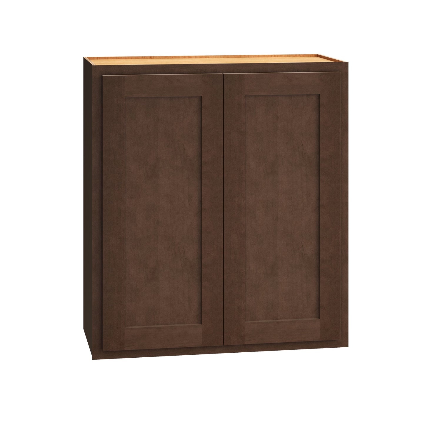 Diamond Express Jamestown 27-in W x 30-in H x 12-in D Thatch Partial Overlay Wall Fully Assembled Plywood Cabinet (Recessed Panel Shaker Door Style)
