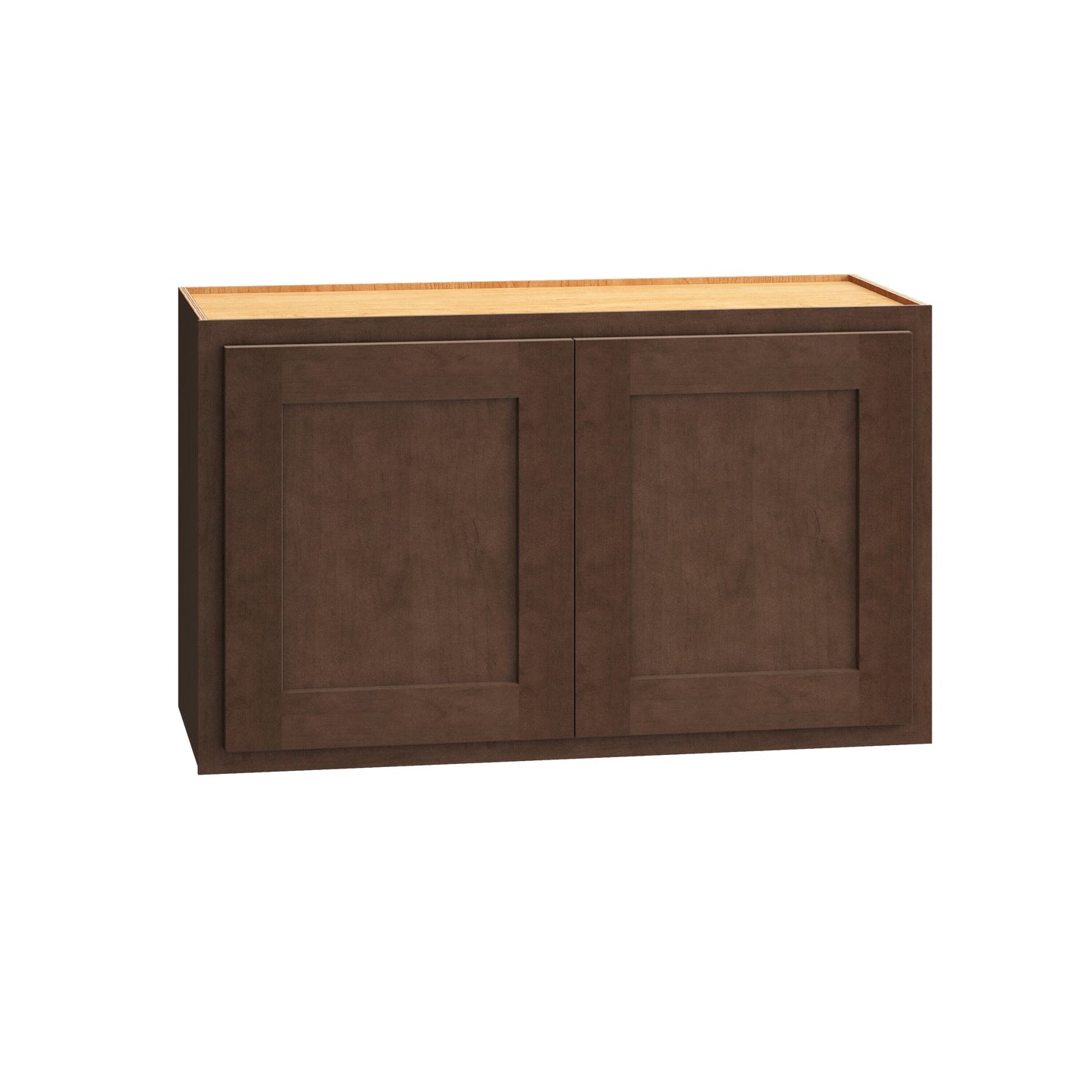 Diamond Express Jamestown 30-in W x 18-in H x 12-in D Thatch Partial Overlay Wall Fully Assembled Plywood Cabinet (Recessed Panel Shaker Door Style)