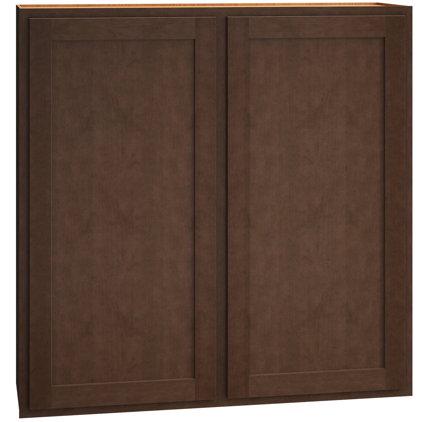 Diamond Express Jamestown 42-in W x 42-in H x 12-in D Thatch Partial Overlay Wall Fully Assembled Plywood Cabinet (Recessed Panel Shaker Door Style)