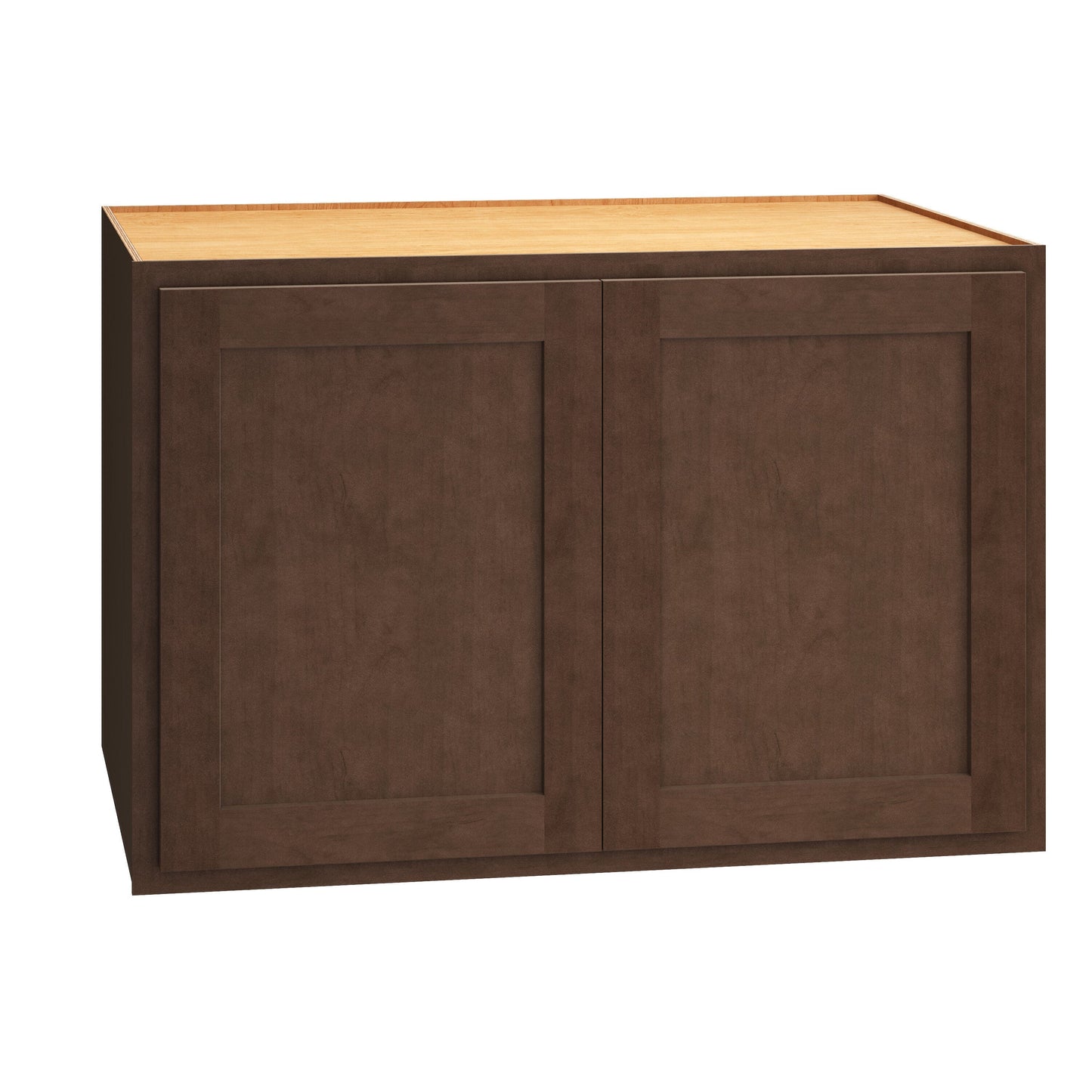 Diamond Express Jamestown 36-in W x 24-in H x 24-in D Thatch Partial Overlay Wall Fully Assembled Plywood Cabinet (Recessed Panel Shaker Door Style)