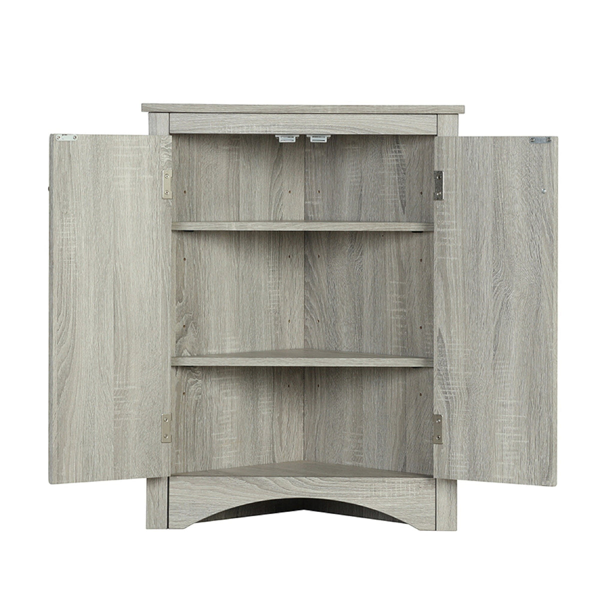 ModernLuxe 17.2-in W x 31.5-in H Wood Composite Oak Wall-mount Utility Storage Cabinet