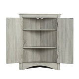 ModernLuxe 17.2-in W x 31.5-in H Wood Composite Oak Wall-mount Utility Storage Cabinet