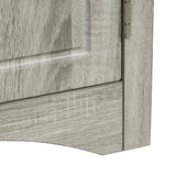 ModernLuxe 17.2-in W x 31.5-in H Wood Composite Oak Wall-mount Utility Storage Cabinet