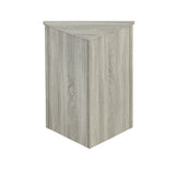 ModernLuxe 17.2-in W x 31.5-in H Wood Composite Oak Wall-mount Utility Storage Cabinet