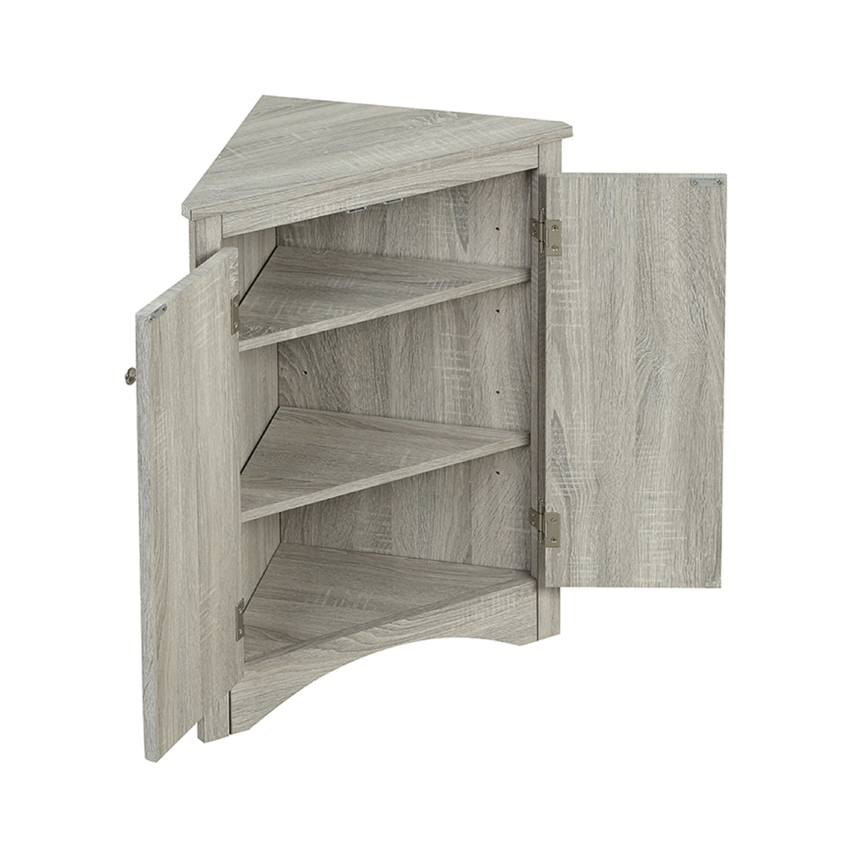 ModernLuxe 17.2-in W x 31.5-in H Wood Composite Oak Wall-mount Utility Storage Cabinet