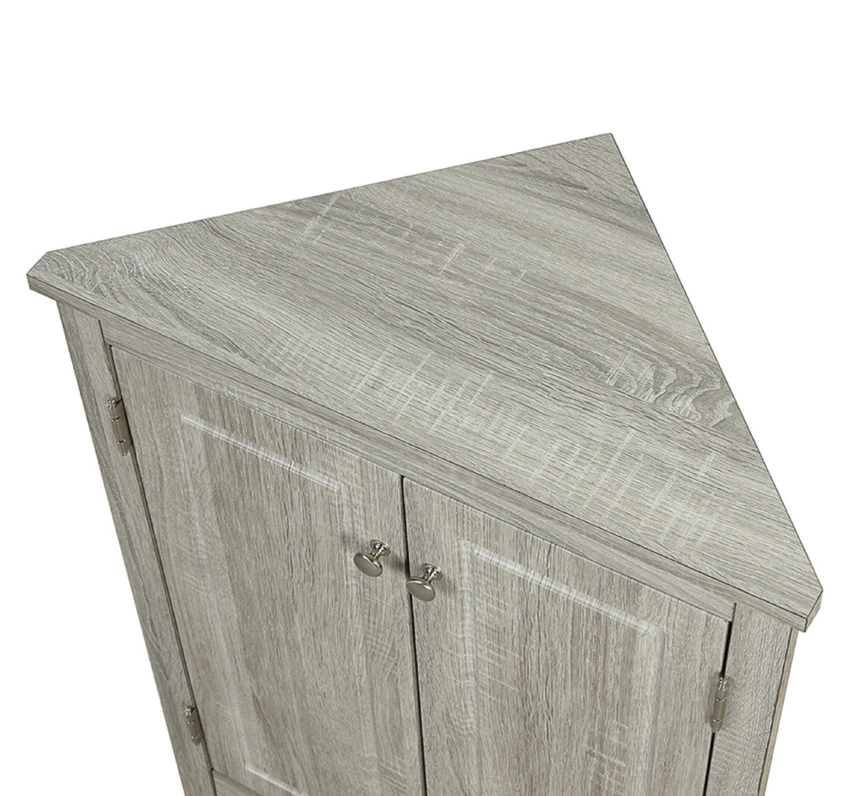 ModernLuxe 17.2-in W x 31.5-in H Wood Composite Oak Wall-mount Utility Storage Cabinet