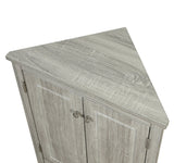 ModernLuxe 17.2-in W x 31.5-in H Wood Composite Oak Wall-mount Utility Storage Cabinet
