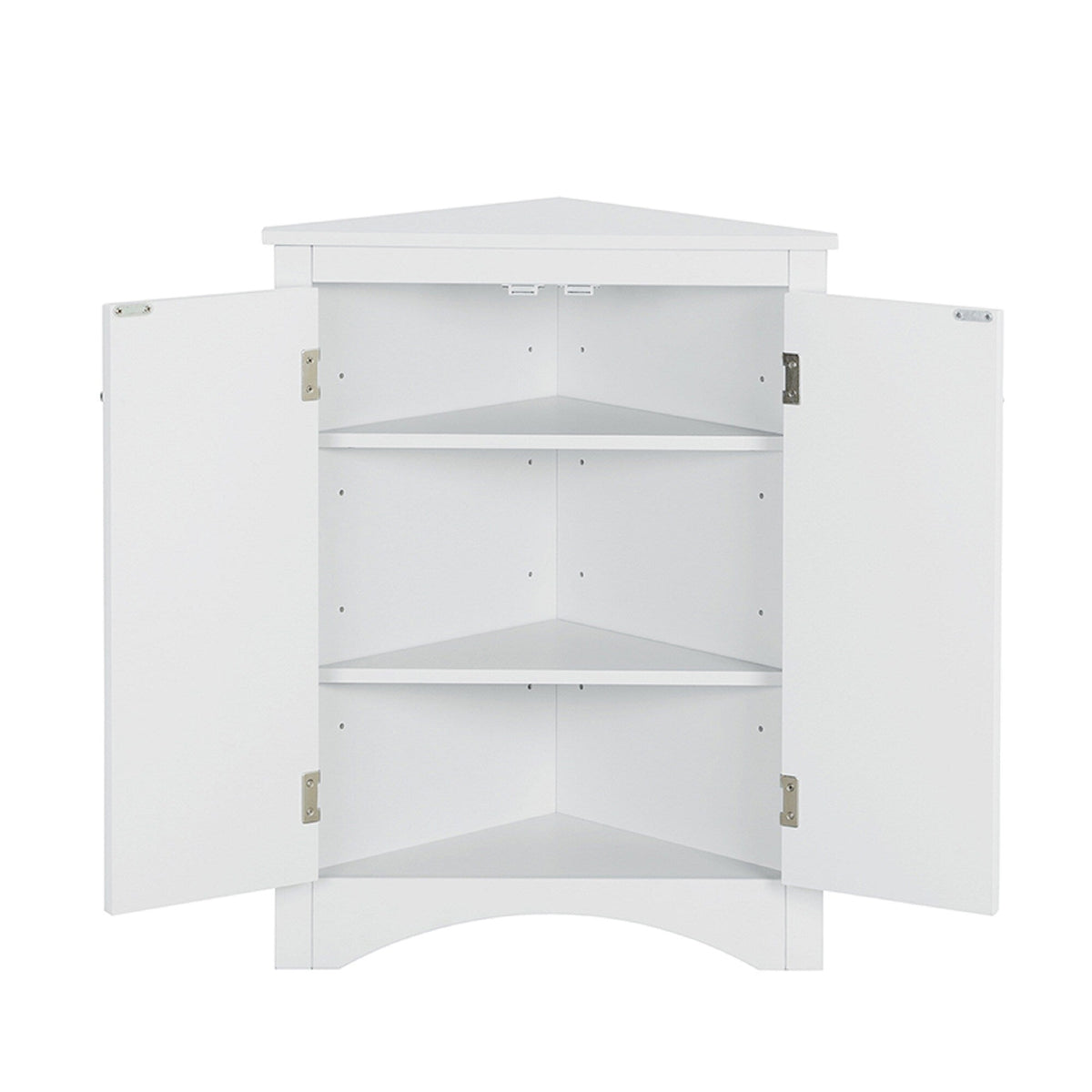ModernLuxe 17.2-in W x 31.5-in H Wood Composite White Wall-mount Utility Storage Cabinet