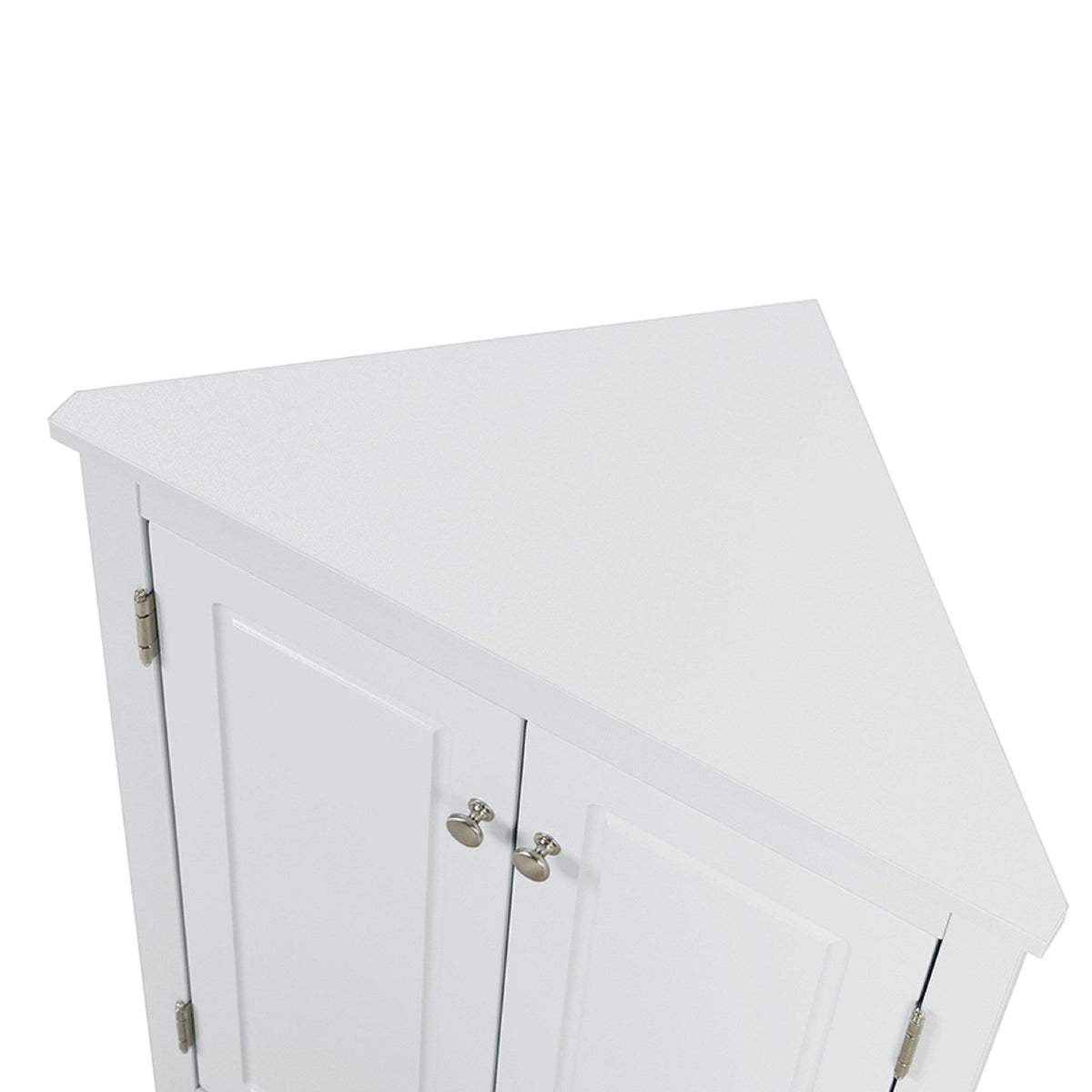 ModernLuxe 17.2-in W x 31.5-in H Wood Composite White Wall-mount Utility Storage Cabinet