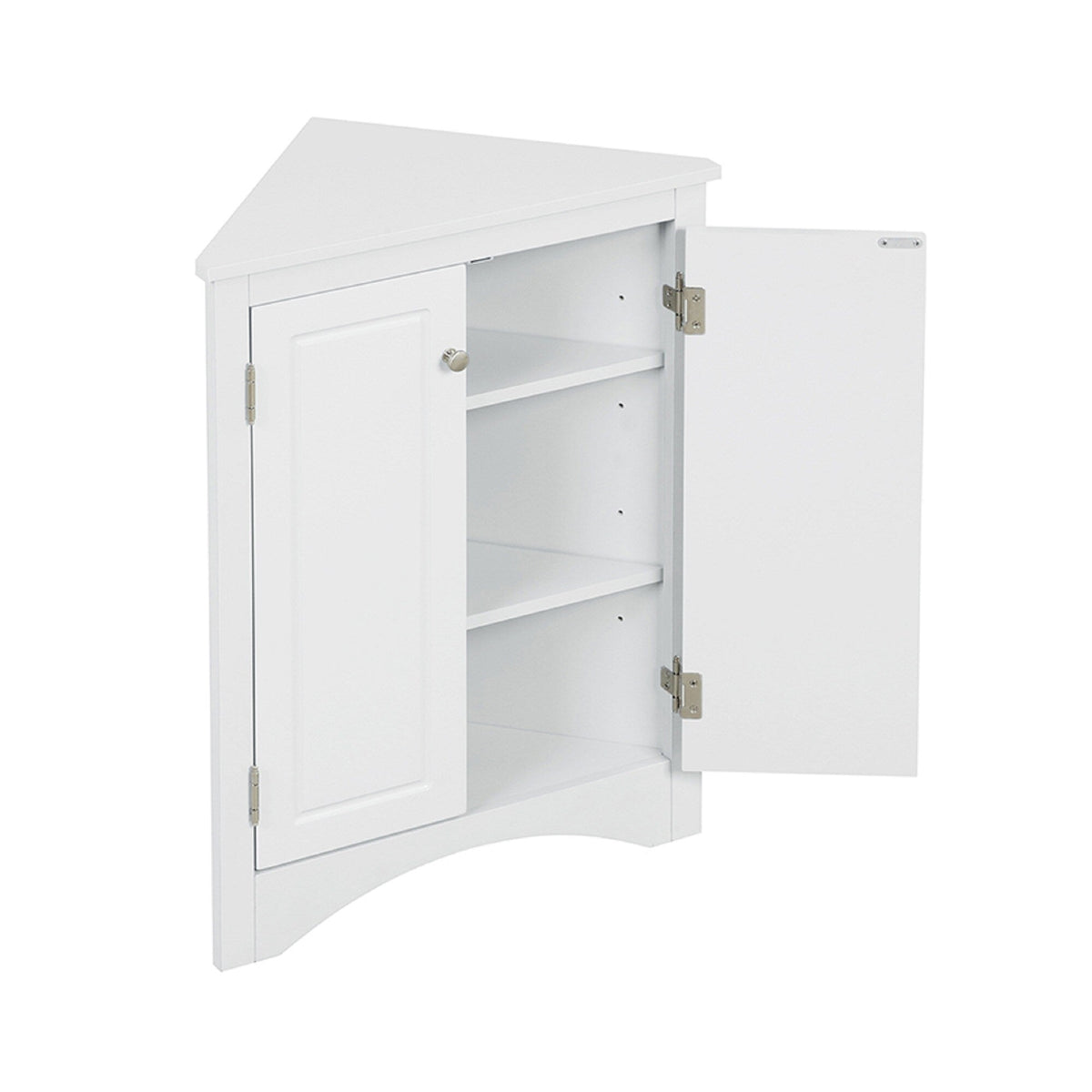 ModernLuxe 17.2-in W x 31.5-in H Wood Composite White Wall-mount Utility Storage Cabinet