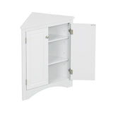 ModernLuxe 17.2-in W x 31.5-in H Wood Composite White Wall-mount Utility Storage Cabinet