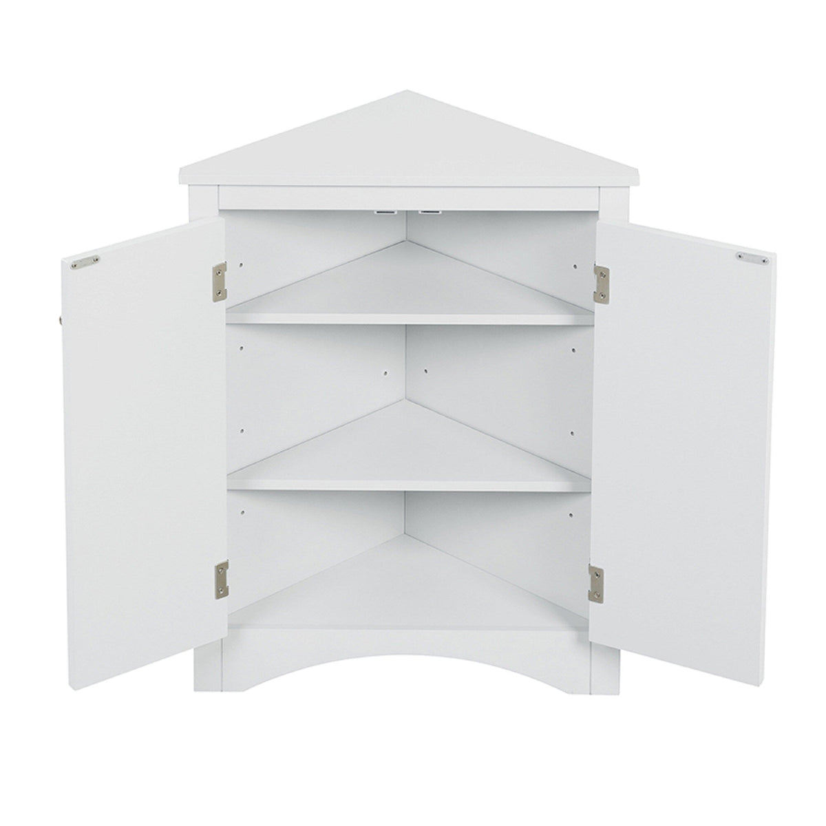 ModernLuxe 17.2-in W x 31.5-in H Wood Composite White Wall-mount Utility Storage Cabinet