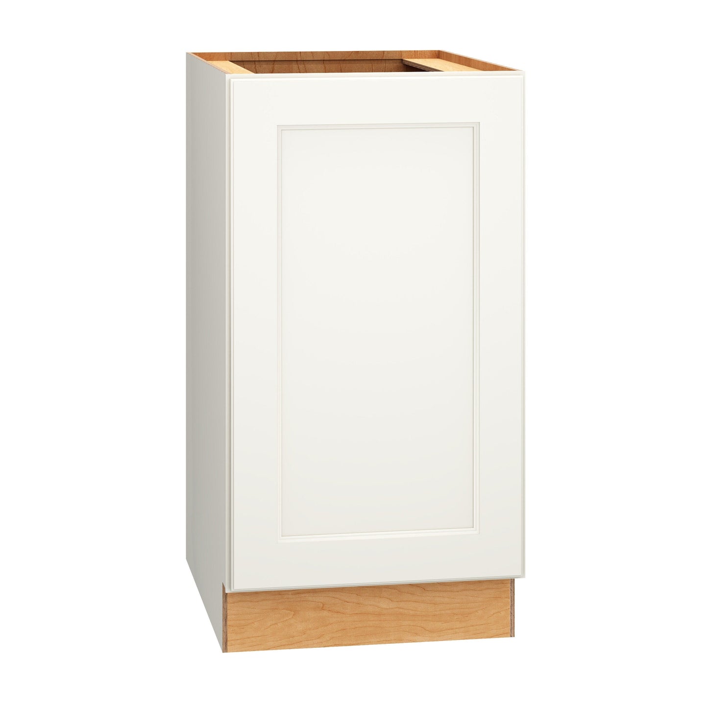 Diamond Express Macaulay 18-in W x 34.5-in H x 24-in D White Base Fully Assembled Plywood Cabinet (Recessed Panel Square Door Style)