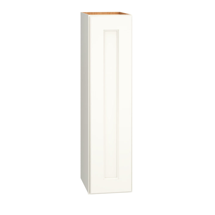 Diamond Express Macaulay 9-in W x 36-in H x 12-in D White Wall Fully Assembled Plywood Cabinet (Recessed Panel Square Door Style)