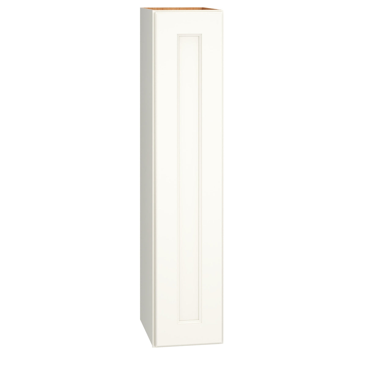 Diamond Express Macaulay 9-in W x 42-in H x 12-in D White Wall Fully Assembled Plywood Cabinet (Recessed Panel Square Door Style)