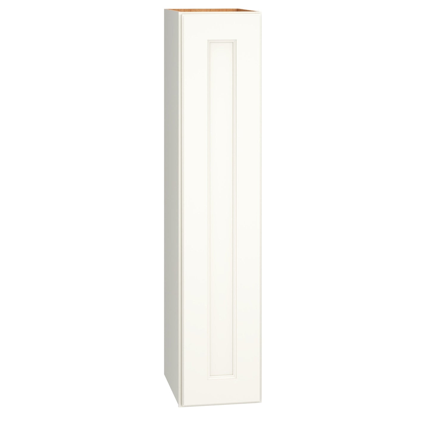 Diamond Express Macaulay 9-in W x 42-in H x 12-in D White Wall Fully Assembled Plywood Cabinet (Recessed Panel Square Door Style)