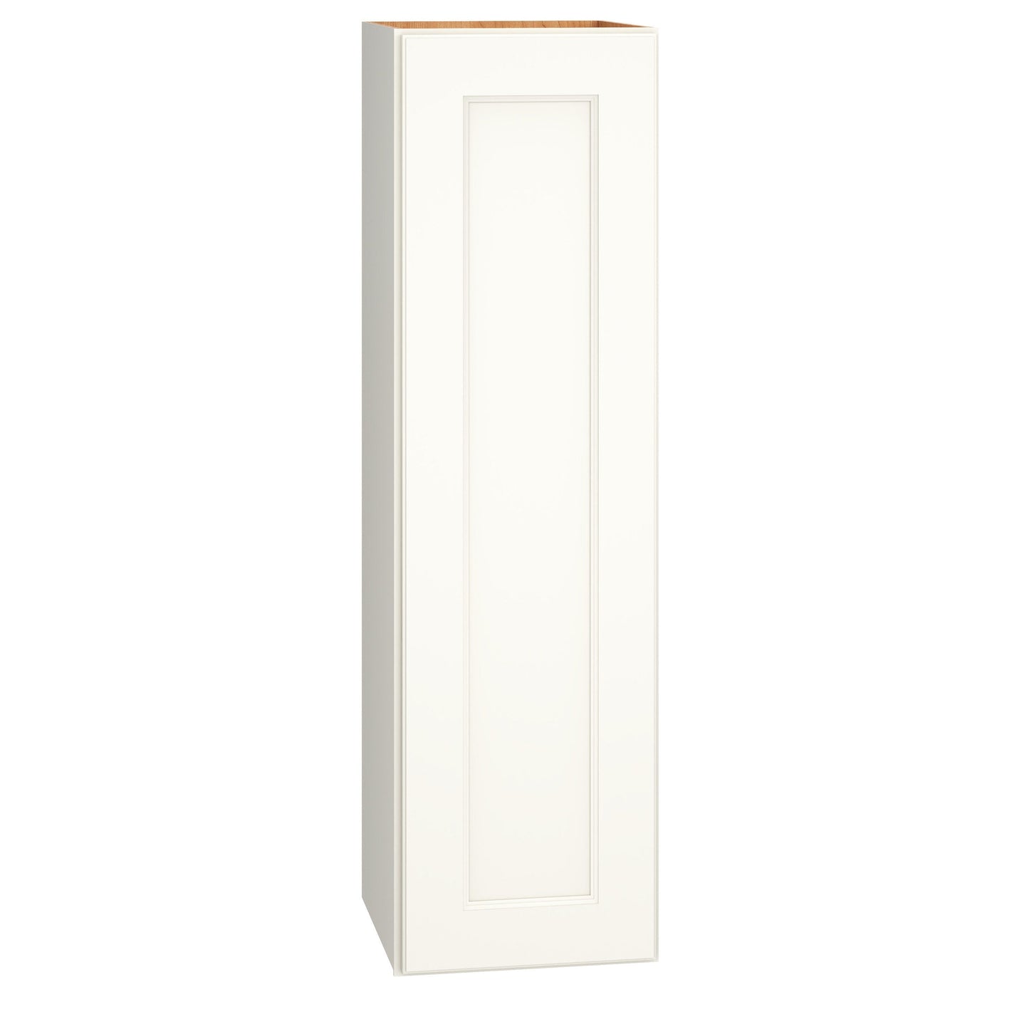 Diamond Express Macaulay 12-in W x 42-in H x 12-in D White Wall Fully Assembled Plywood Cabinet (Recessed Panel Square Door Style)