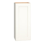Diamond Express Macaulay 15-in W x 36-in H x 12-in D White Wall Fully Assembled Plywood Cabinet (Recessed Panel Square Door Style)