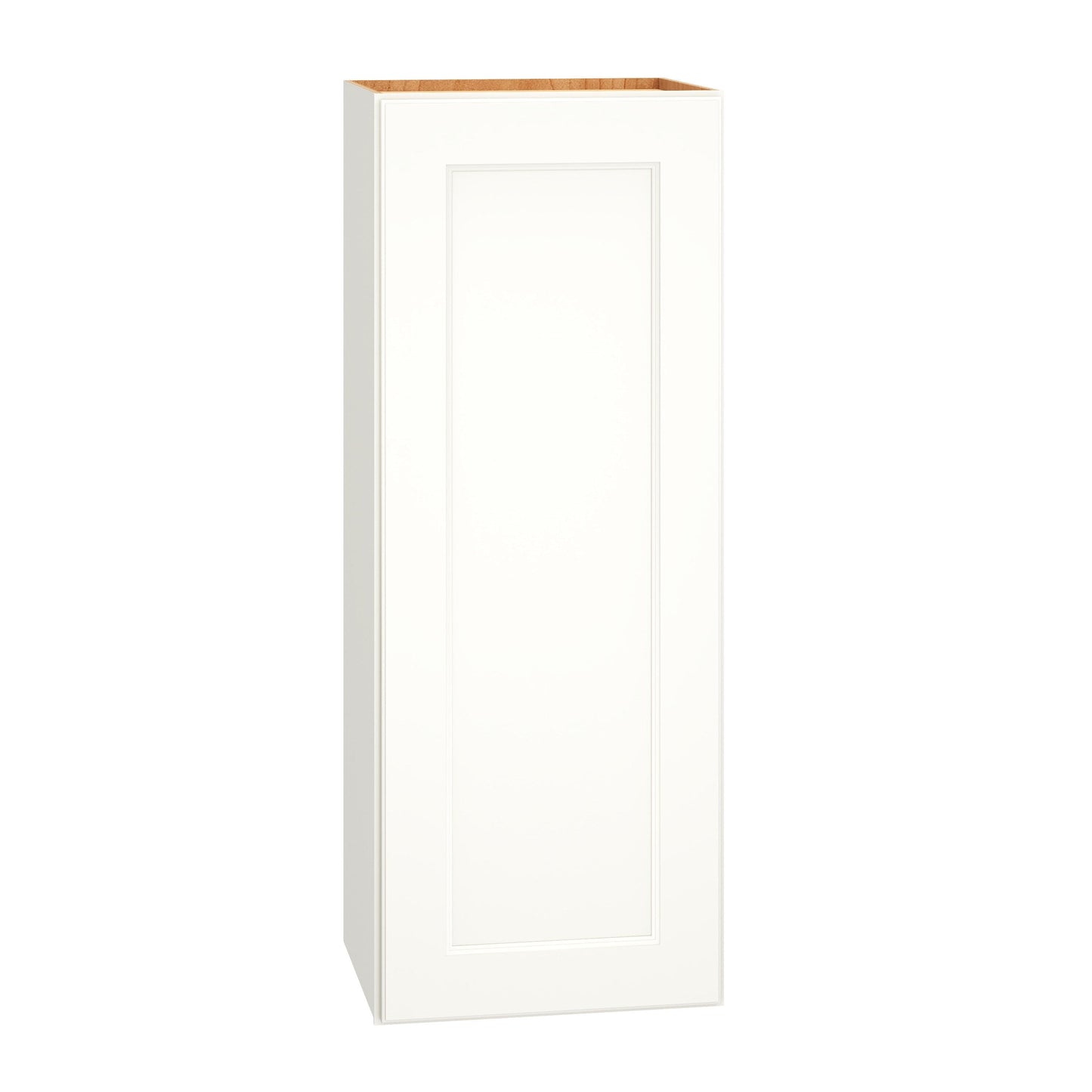 Diamond Express Macaulay 15-in W x 39-in H x 12-in D White Wall Fully Assembled Plywood Cabinet (Recessed Panel Square Door Style)