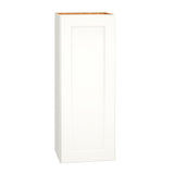 Diamond Express Macaulay 15-in W x 39-in H x 12-in D White Wall Fully Assembled Plywood Cabinet (Recessed Panel Square Door Style)