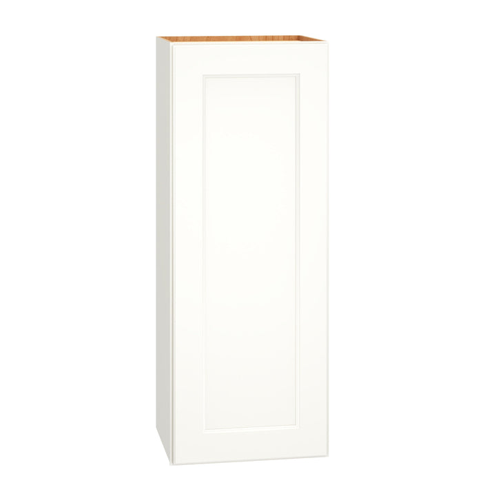 Diamond Express Macaulay 15-in W x 39-in H x 12-in D White Wall Fully Assembled Plywood Cabinet (Recessed Panel Square Door Style)