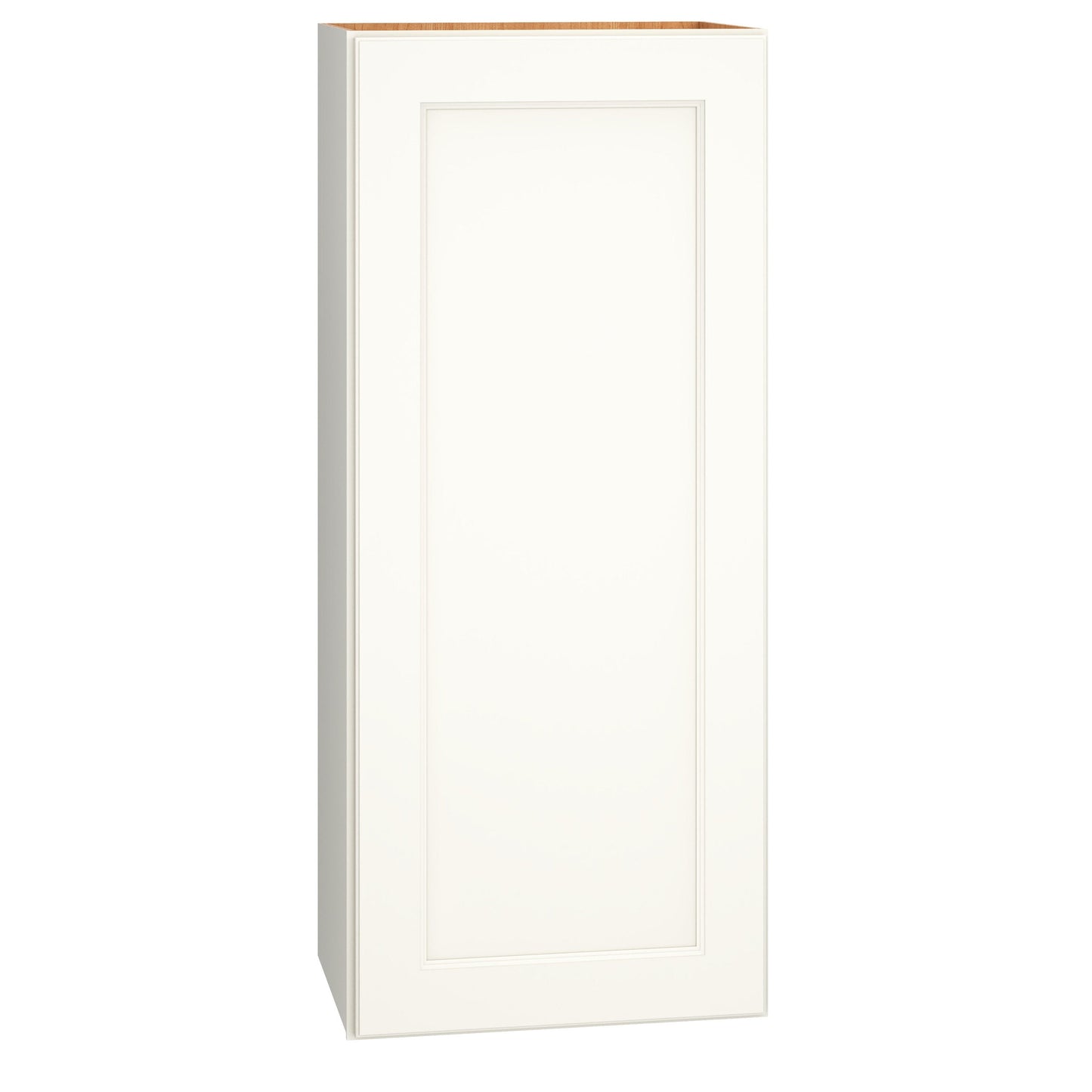 Diamond Express Macaulay 18-in W x 42-in H x 12-in D White Wall Fully Assembled Plywood Cabinet (Recessed Panel Square Door Style)