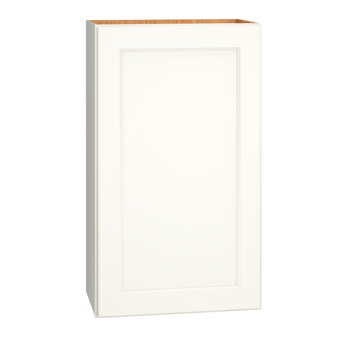 Diamond Express Macaulay 21-in W x 36-in H x 12-in D White Wall Fully Assembled Plywood Cabinet (Recessed Panel Square Door Style)