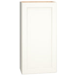 Diamond Express Macaulay 21-in W x 42-in H x 12-in D White Wall Fully Assembled Plywood Cabinet (Recessed Panel Square Door Style)