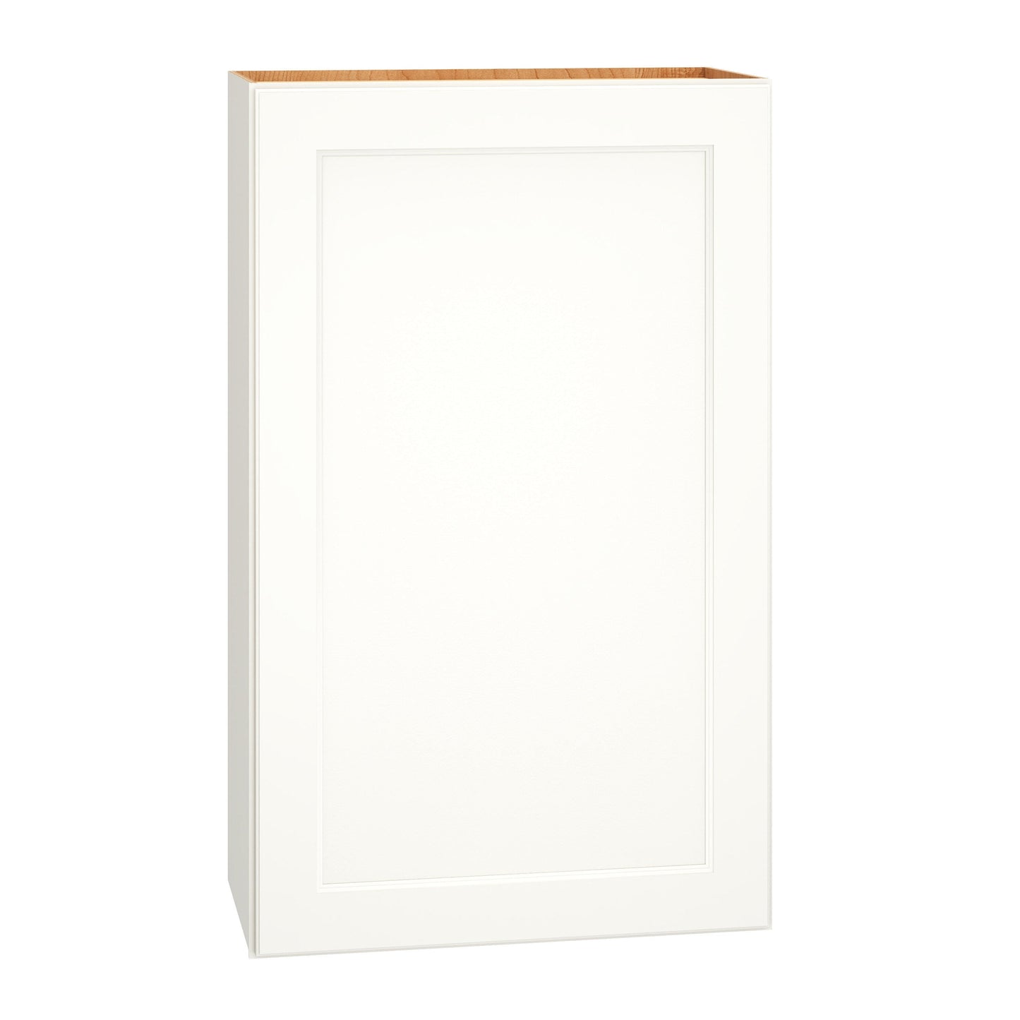 Diamond Express Macaulay 24-in W x 39-in H x 12-in D White Wall Fully Assembled Plywood Cabinet (Recessed Panel Square Door Style)