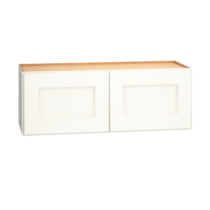 Diamond Express Macaulay 33-in W x 12-in H x 12-in D White Wall Fully Assembled Plywood Cabinet (Recessed Panel Square Door Style)