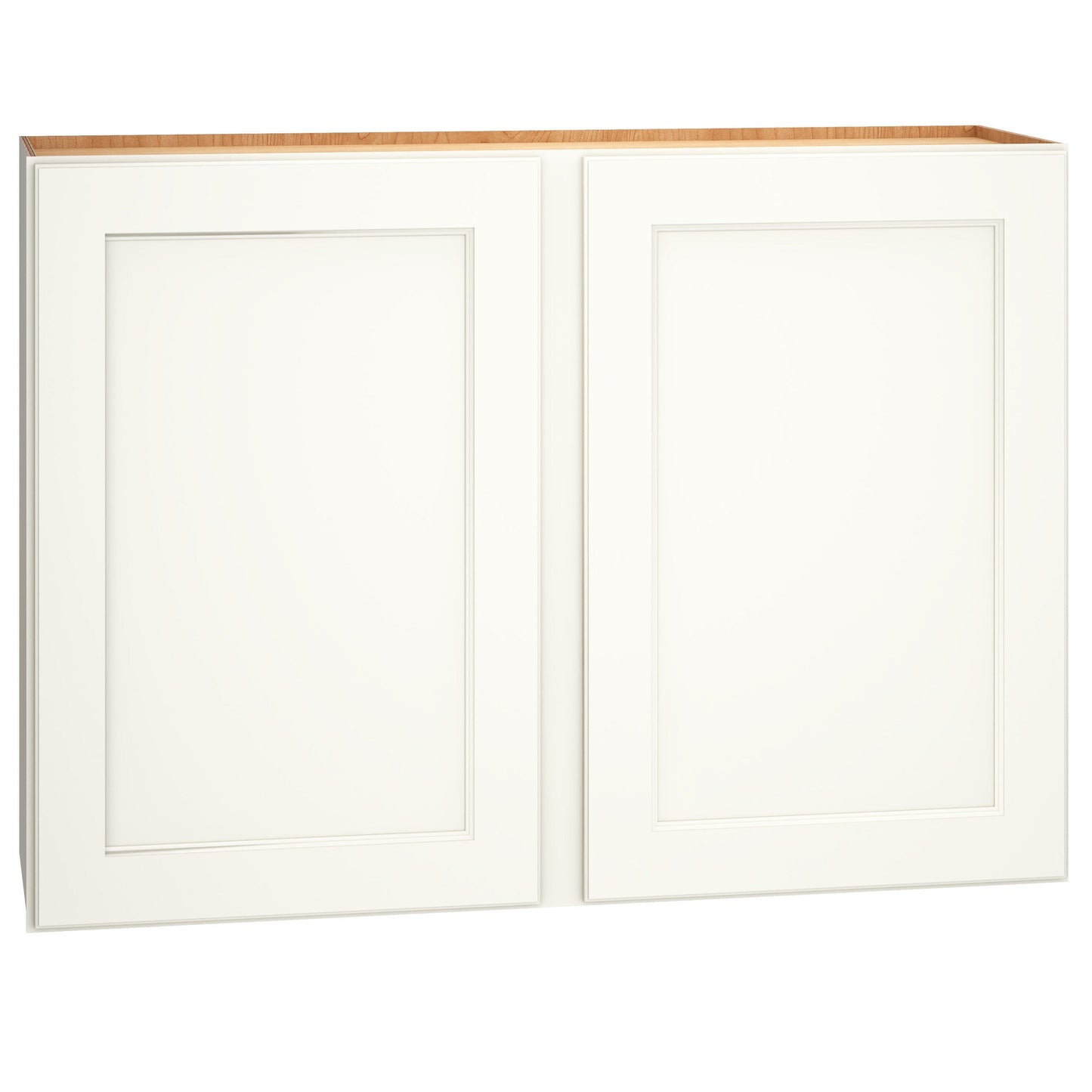 Diamond Express Macaulay 42-in W x 30-in H x 12-in D White Wall Fully Assembled Plywood Cabinet (Recessed Panel Square Door Style)