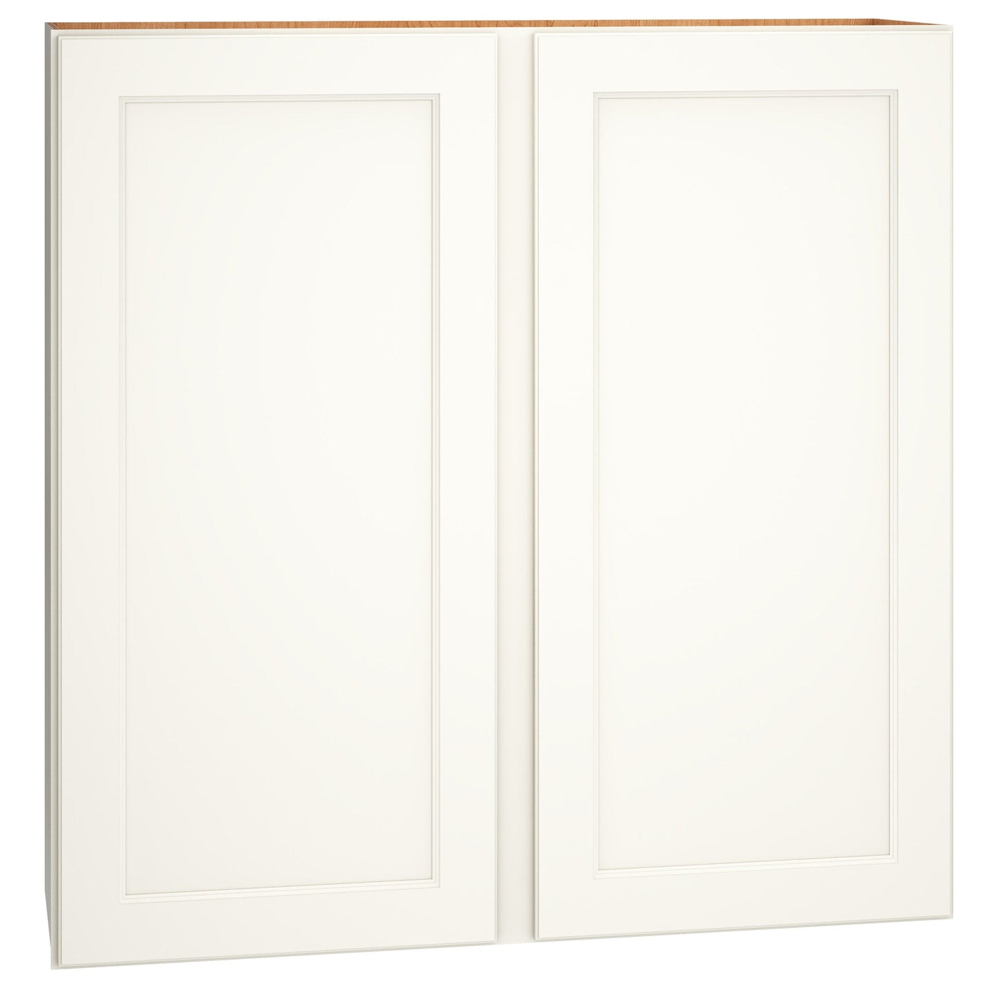 Diamond Express Macaulay 42-in W x 42-in H x 12-in D White Wall Fully Assembled Plywood Cabinet (Recessed Panel Square Door Style)