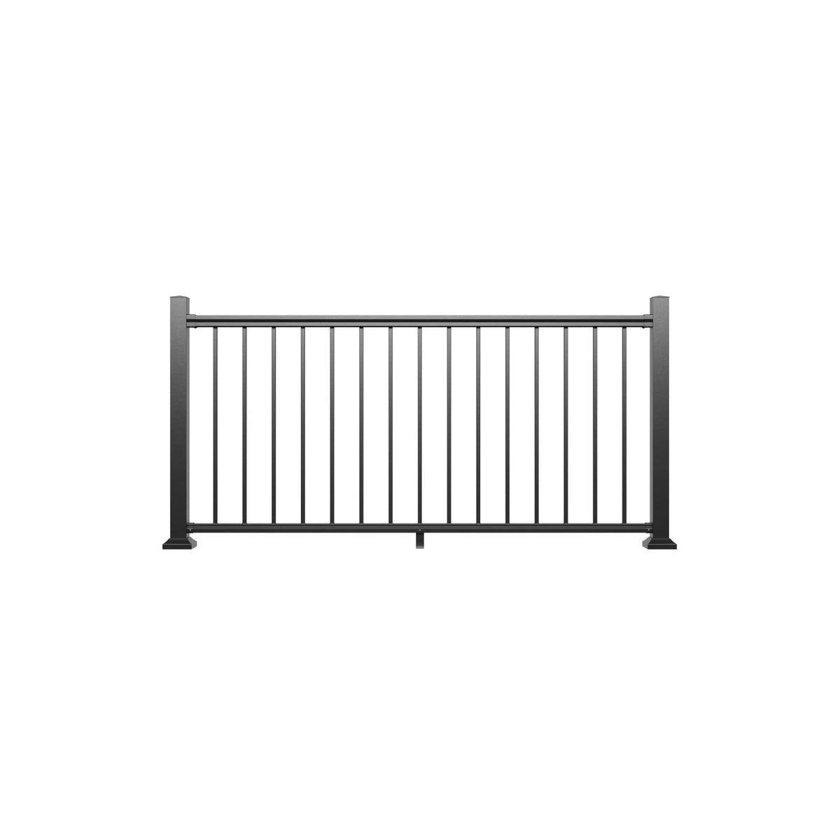 Fiberon CitySide Contemporary Matte Finish Aluminum Deck Rail Kit