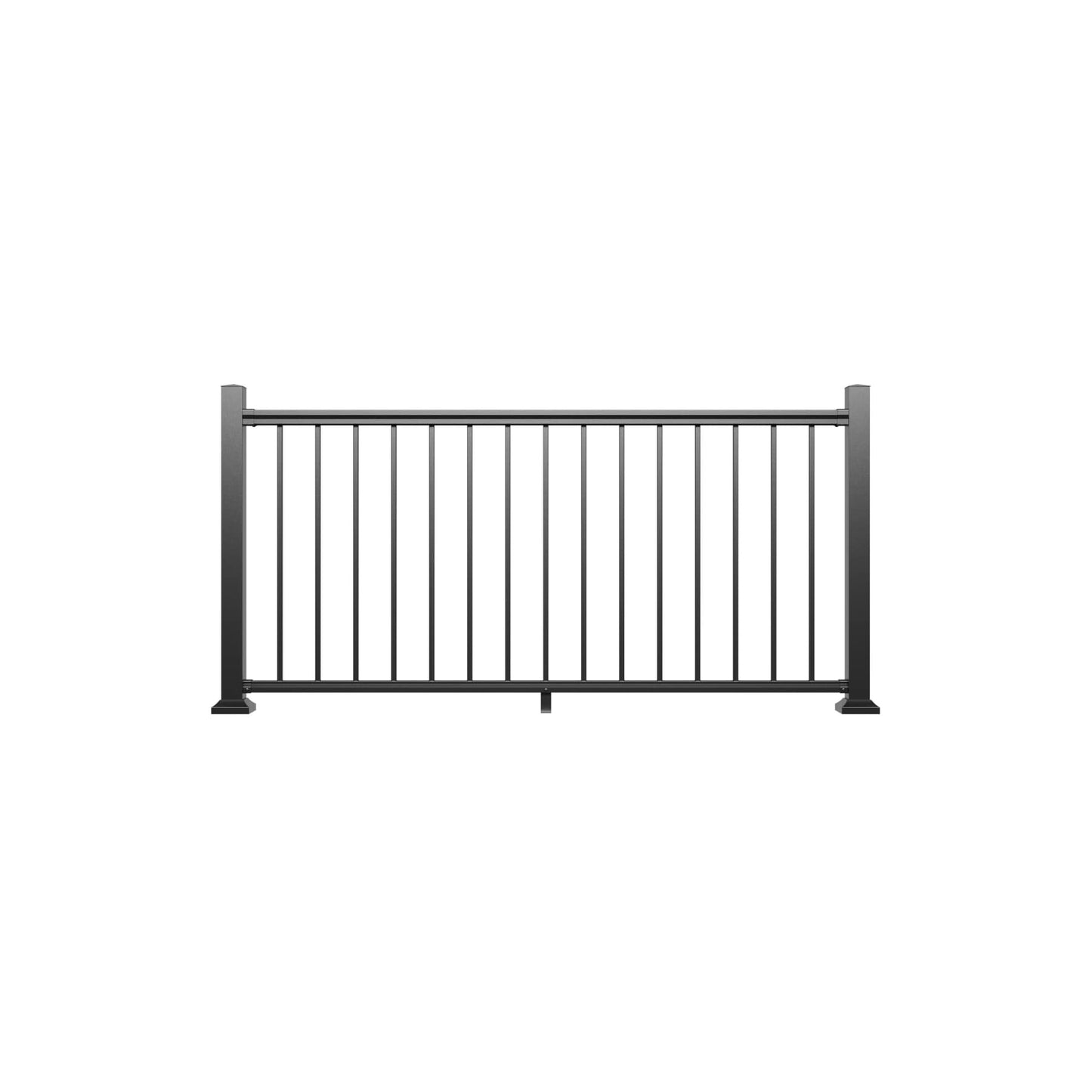 Fiberon CitySide Contemporary Matte Finish Aluminum Deck Rail Kit
