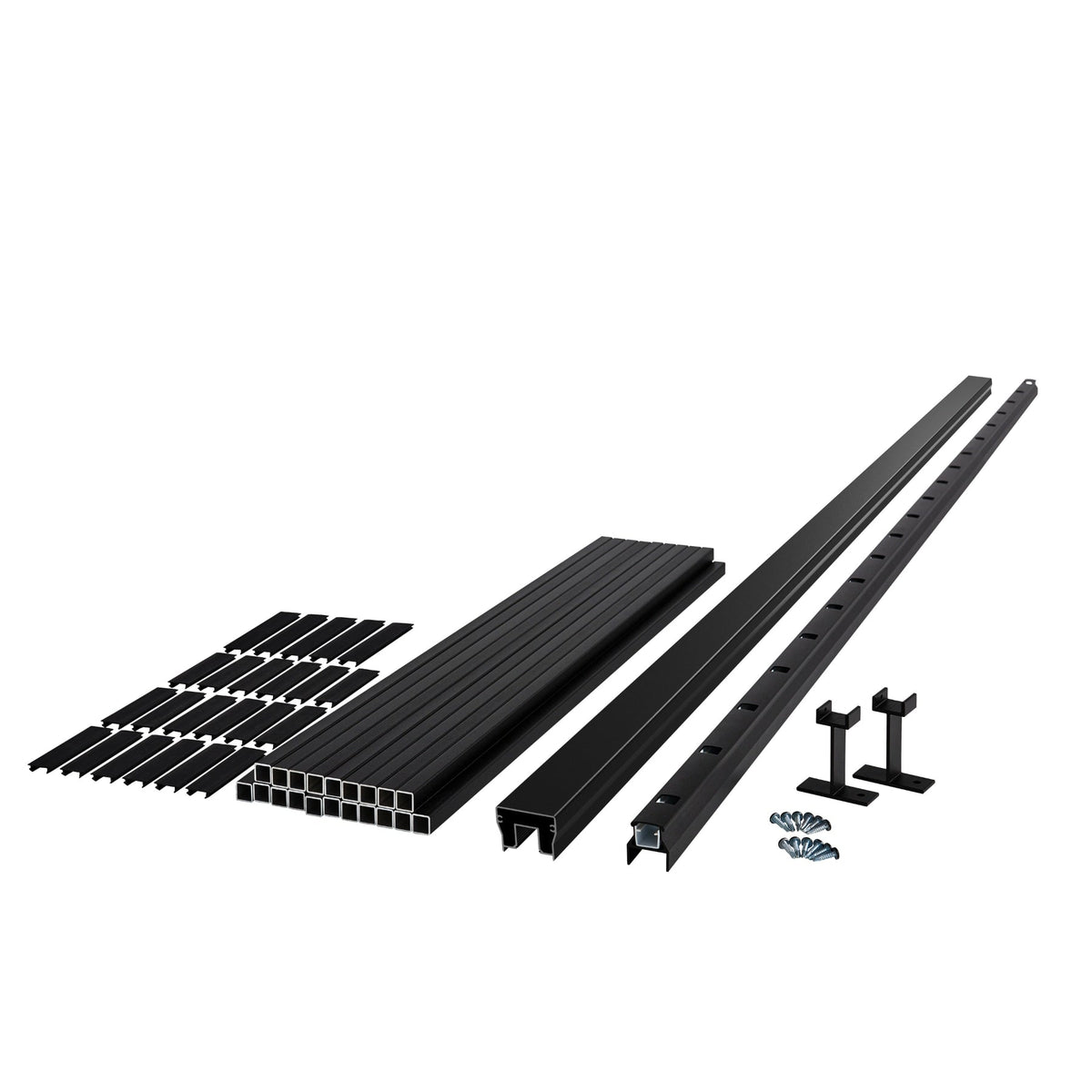 Fiberon CitySide Contemporary Matte Finish Aluminum Deck Rail Kit