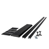 Fiberon CitySide Contemporary Matte Finish Aluminum Deck Rail Kit